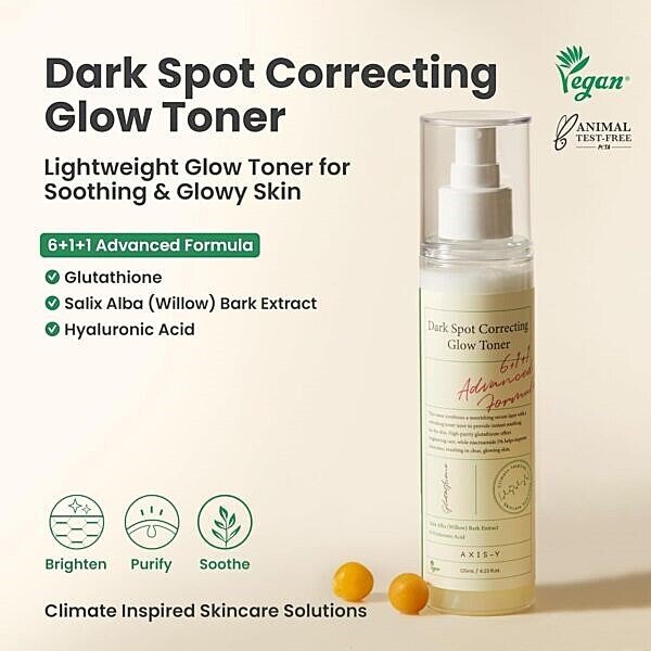 Axis-y Dark Spot Correcting Glow Toner – 125ml - Image 3